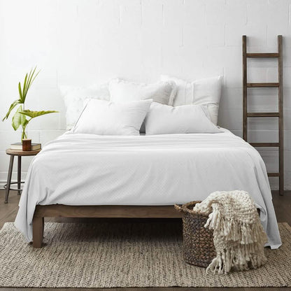 4-Piece: Checkered Embossed Sheet Set