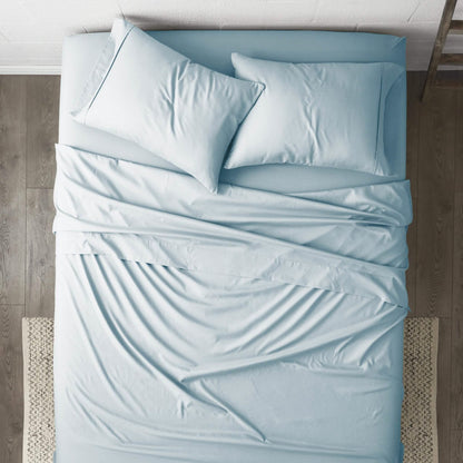 4-Piece: Chevron Embossed Sheet Set