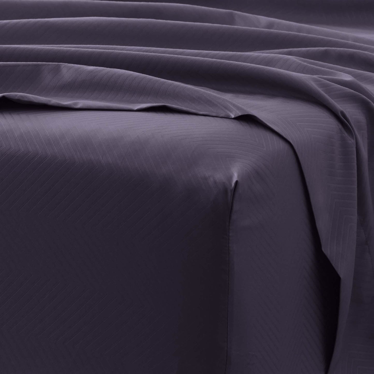 4-Piece: Chevron Embossed Sheet Set