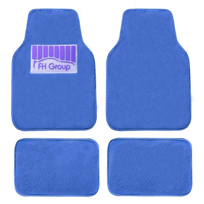 4-Piece: Doe16 Faux Rabbit Fur Non-Slip Floor Mat Set