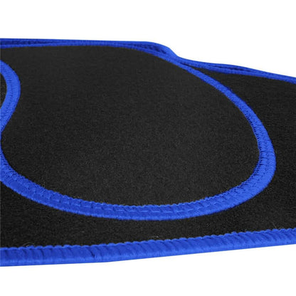 4-Piece: Mod Non-Slip Carpet Floor Mat Set