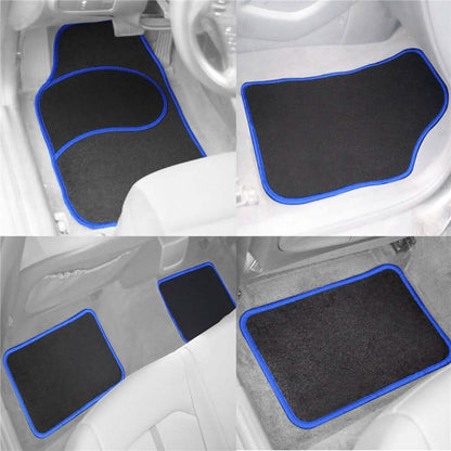 4-Piece: Mod Non-Slip Carpet Floor Mat Set