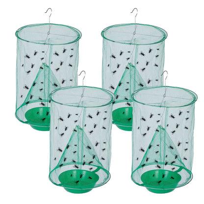 4-Piece: Ranch Fly Trap with Bait Set