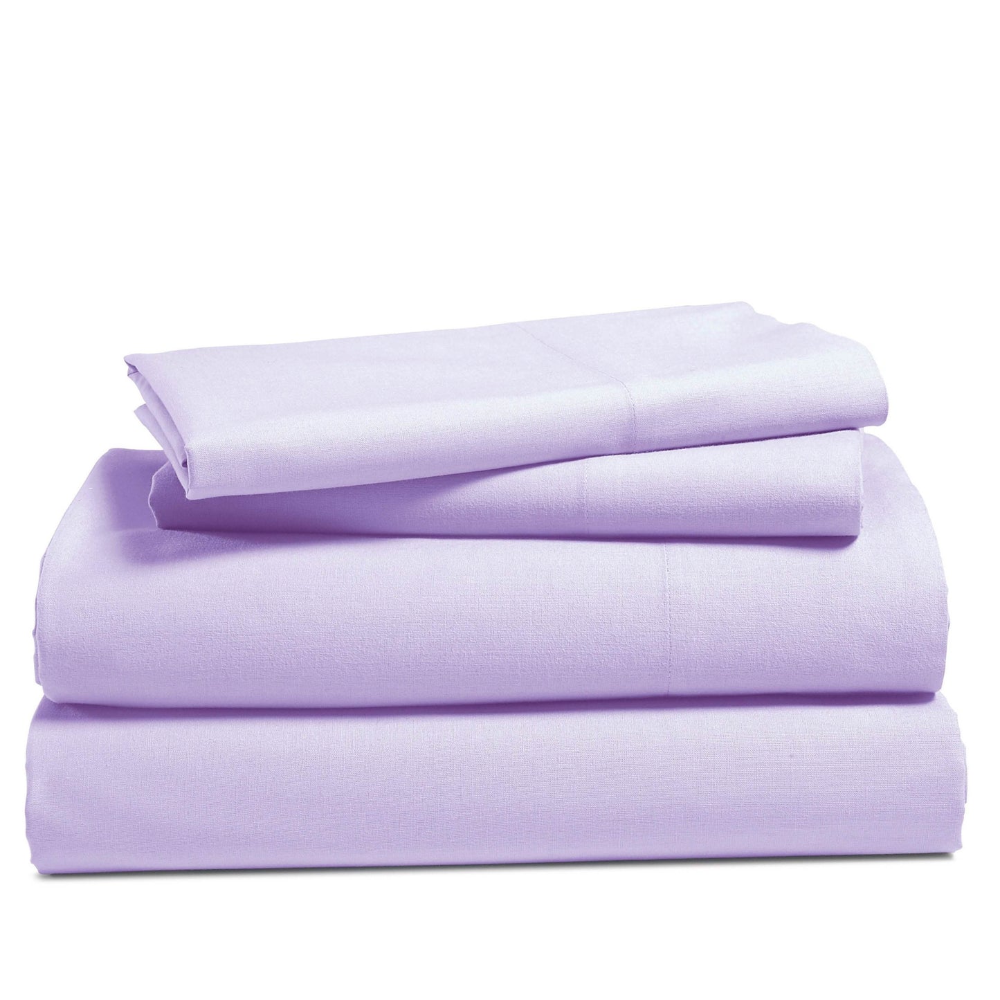 4-Piece Set: 100% Cotton Super Soft Solid Sheet