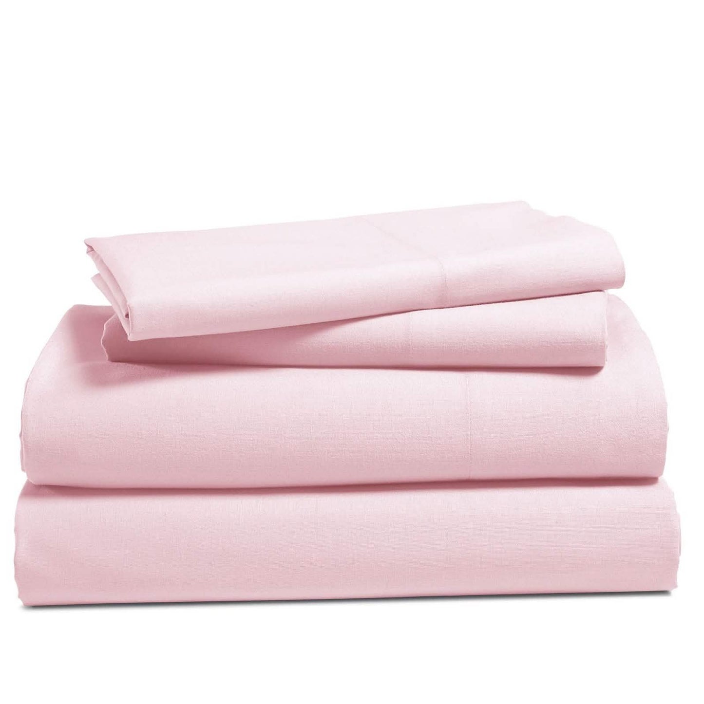 4-Piece Set: 100% Cotton Super Soft Solid Sheet