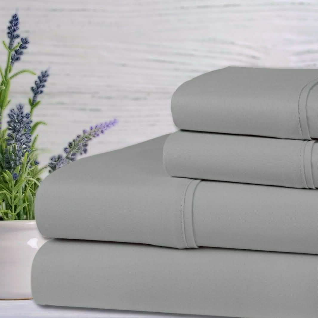 4-Piece Set: Bamboo Lavender Infused Scented Sheet Set