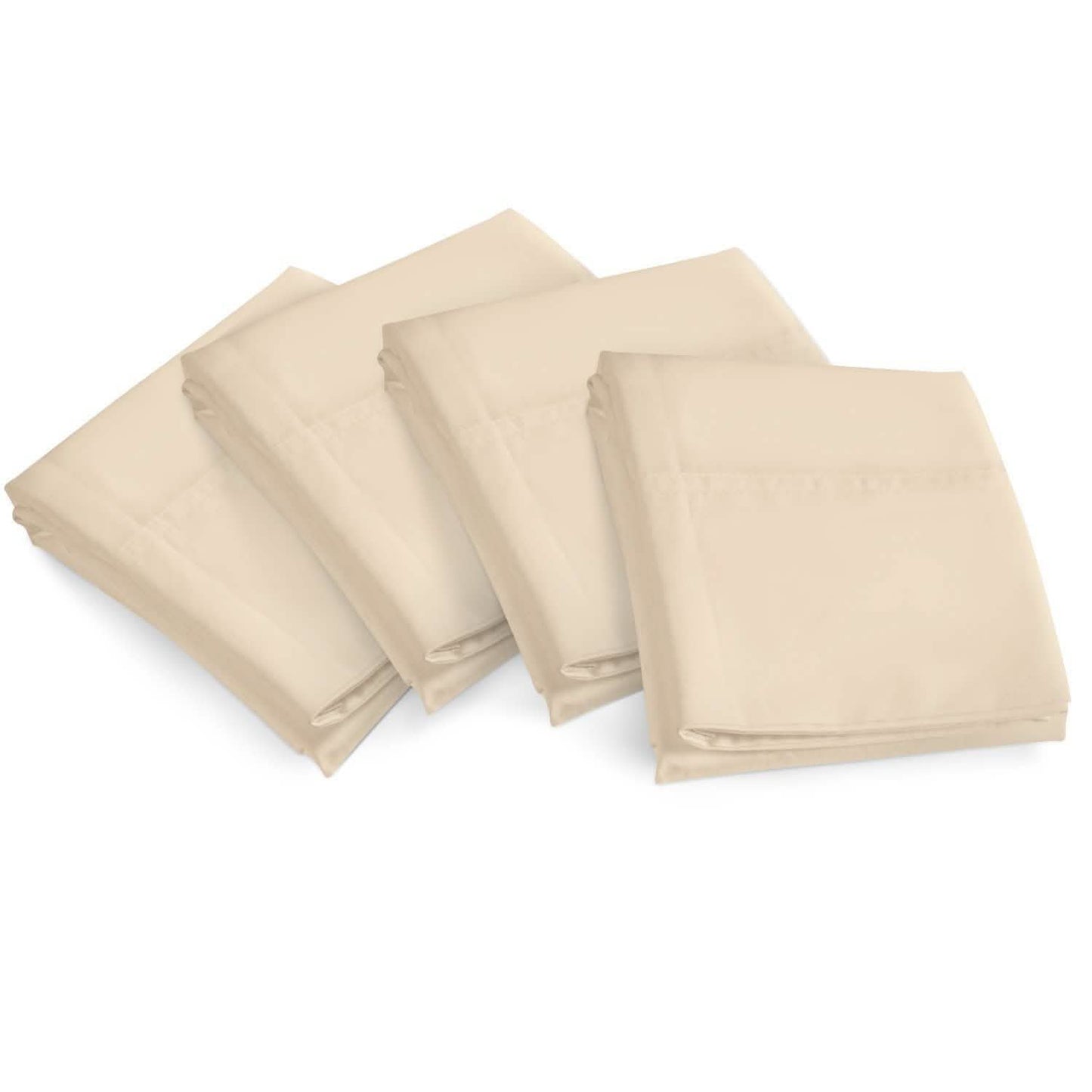 4-Piece Set: Bamboo Premium Ultra Soft Pillow Case - Assorted Sizes