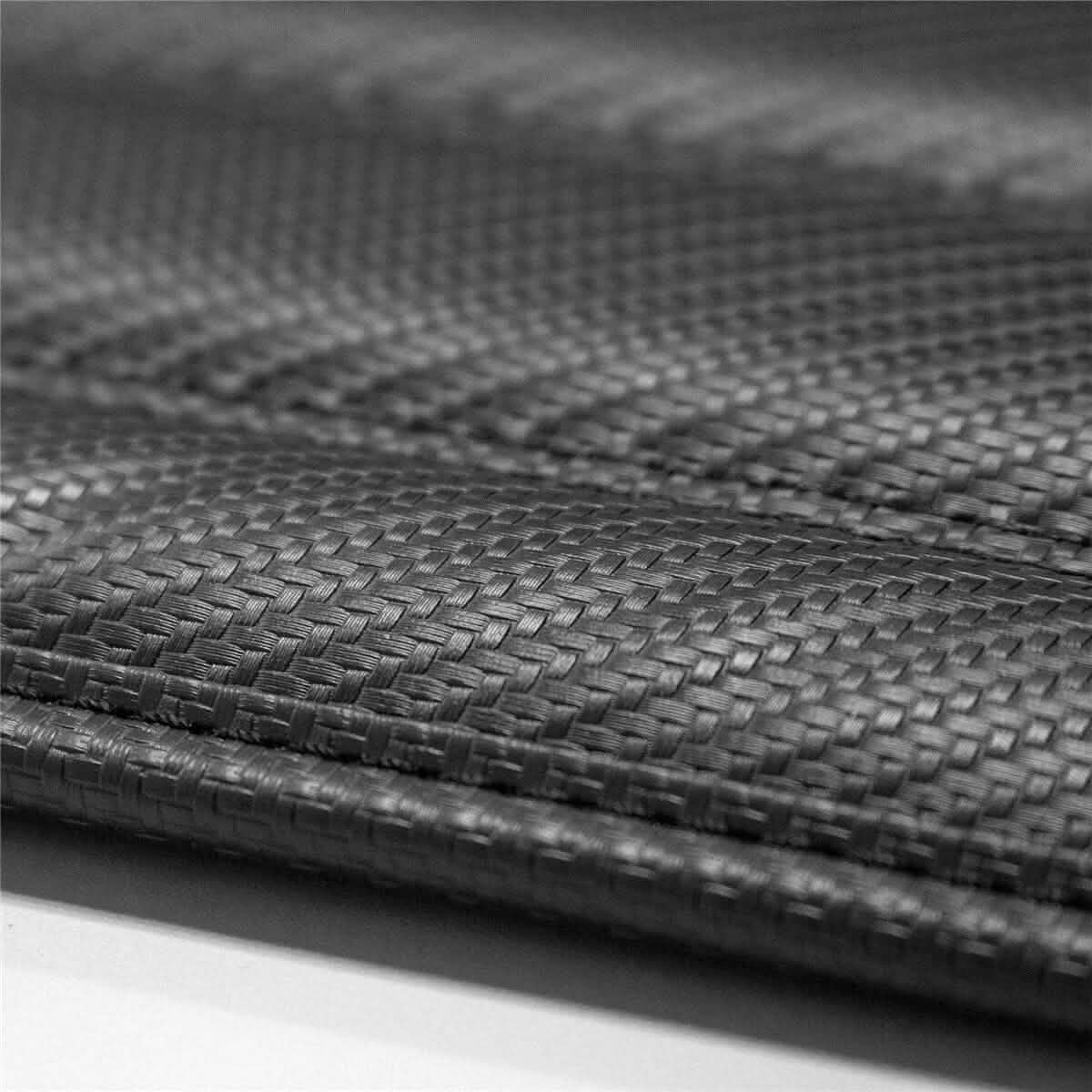 4-Piece Set: Heavy Duty Non-Slip Faux Leather Floor Mats