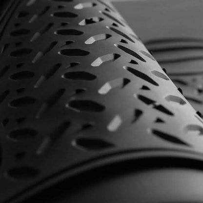 4-Piece Set: Trimmable ClimaProof™ Non-Slip Rubber Floor Mats With Footprint Design