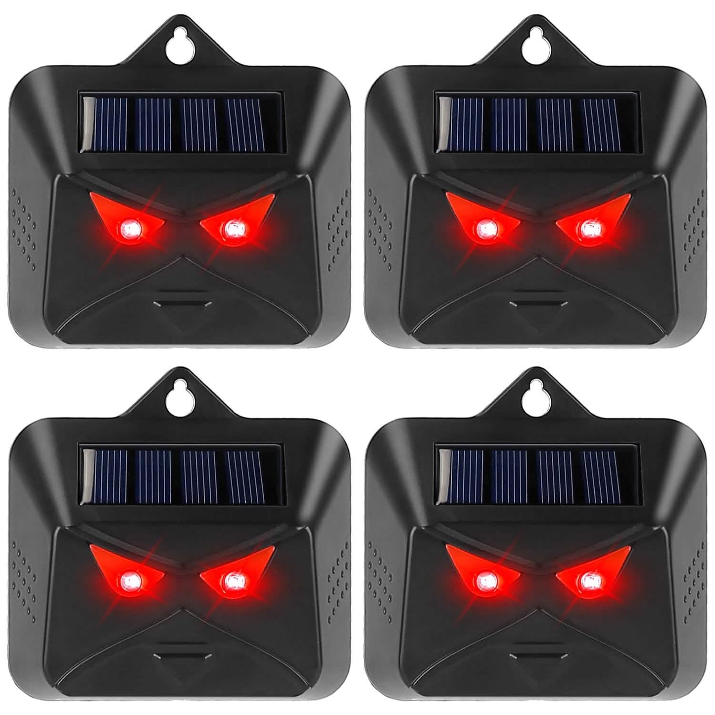 4-Piece: Solar Predator Control Light