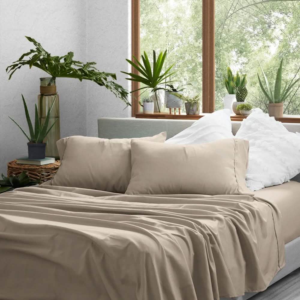 4-Piece: Solid Sheet Set
