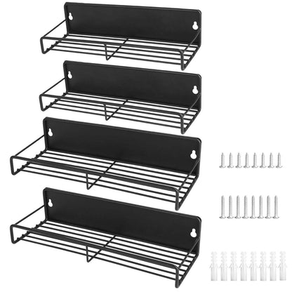 4-Piece: Strong Magnetic Spice Rack Organizer