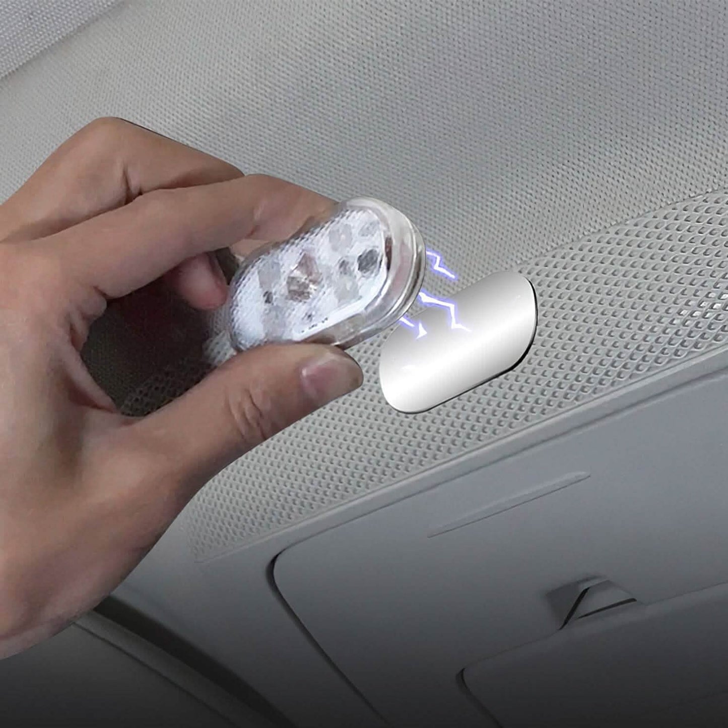 4-Pieces: Cordless Car Interior Light USB Rechargeable