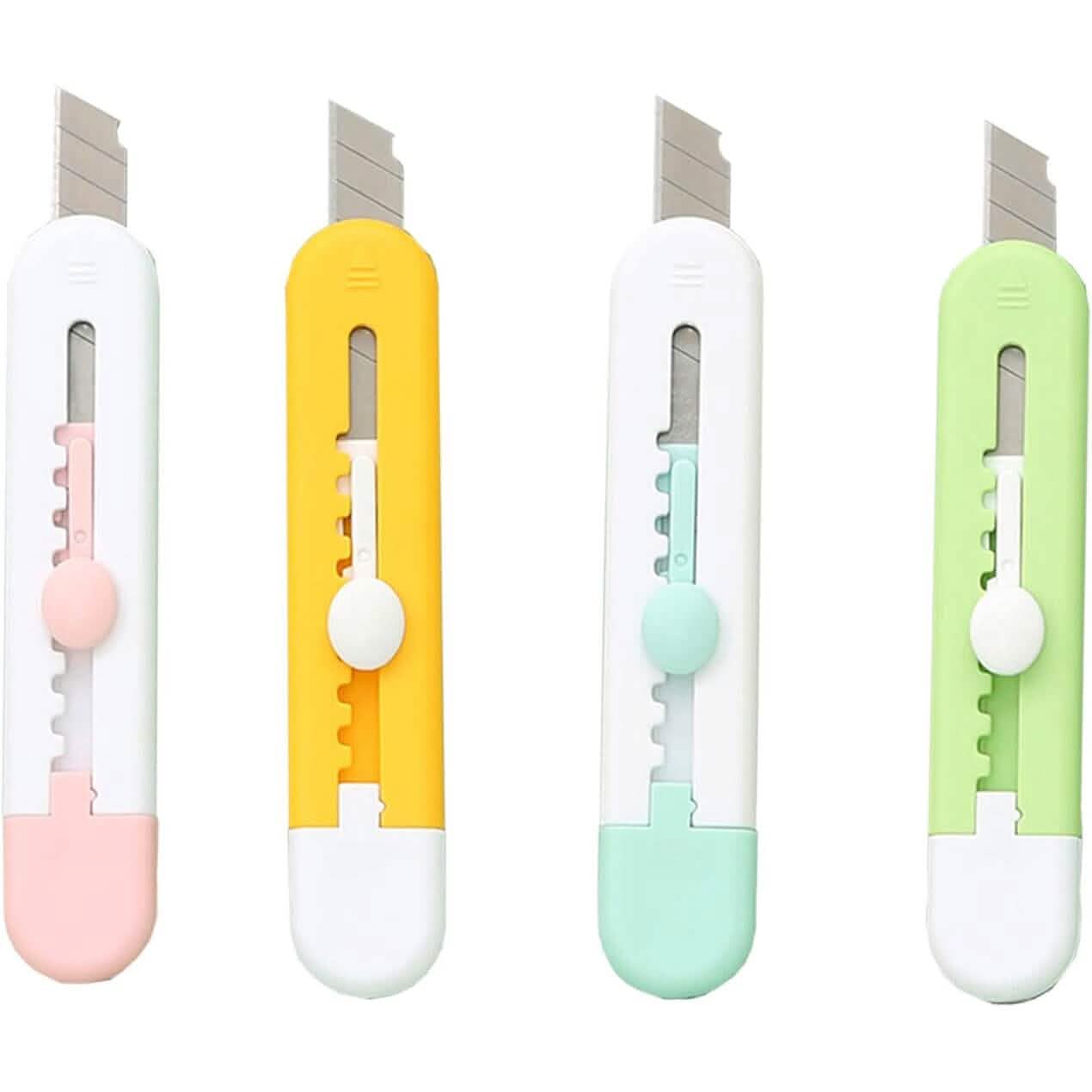 4-Pieces: Retractable Mini Art Cutter