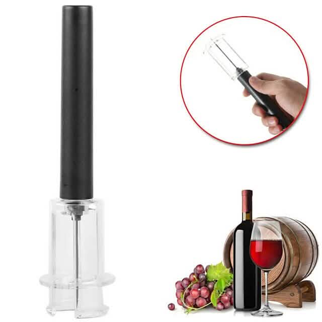 4-Pieces Set: Air Pump Wine Bottle Opener