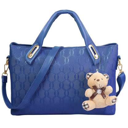 4-Pieces: Women Leather Handbag