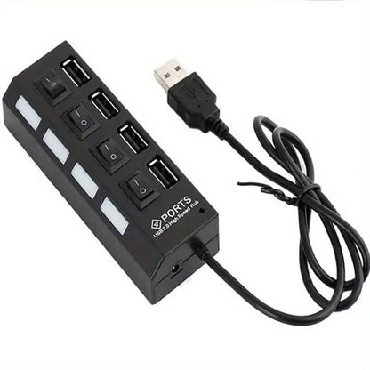 4-Port USB Switch Universal Hub