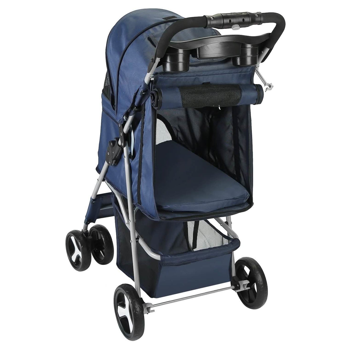 4 Wheels Pet Foldable Stroller