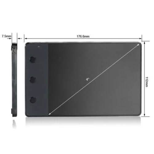 4 x 2.23" Anti-Interference USB Graphics Drawing Tablet