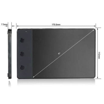 4 x 2.23" Anti-Interference USB Graphics Drawing Tablet