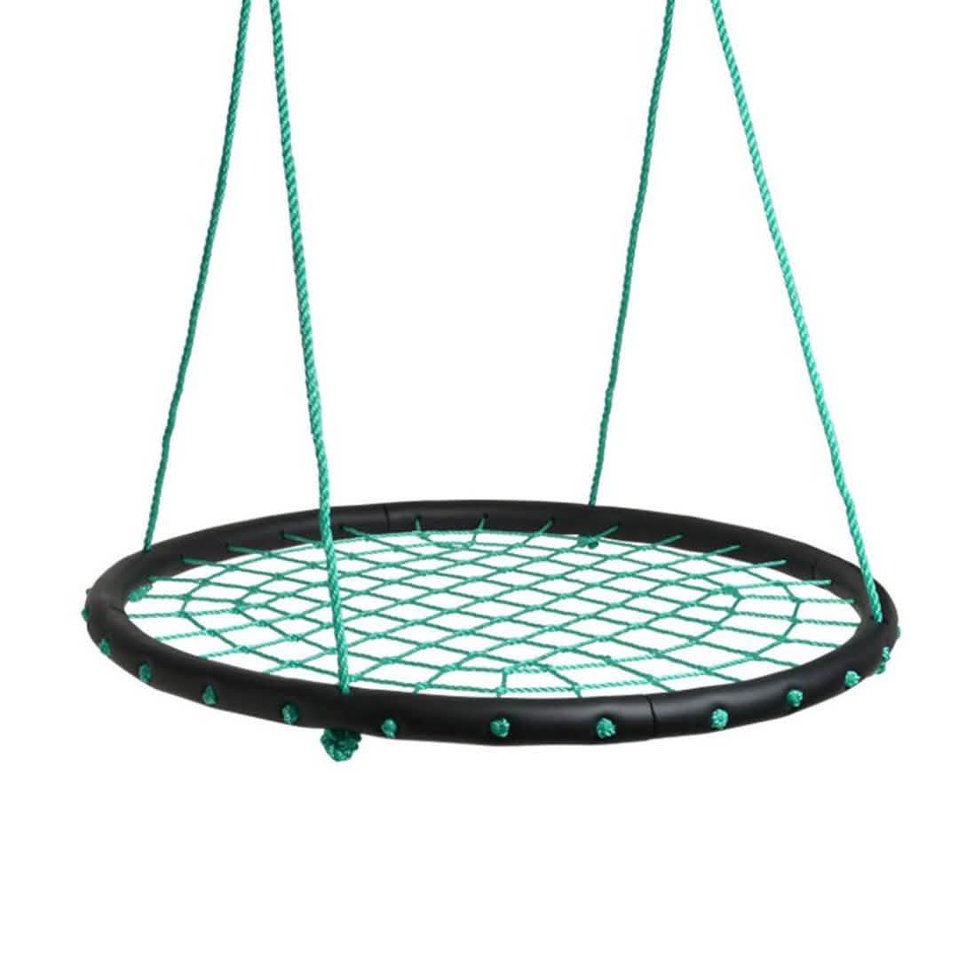 40" Disc Swings Seat Flying Saucer Tree Rope Web Net