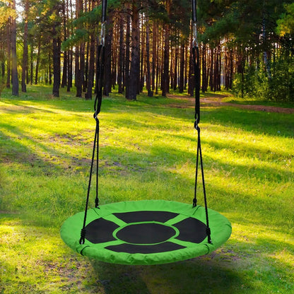40" Flying Saucer Tree Swing Chair Kids Round Hanging Rope Seat