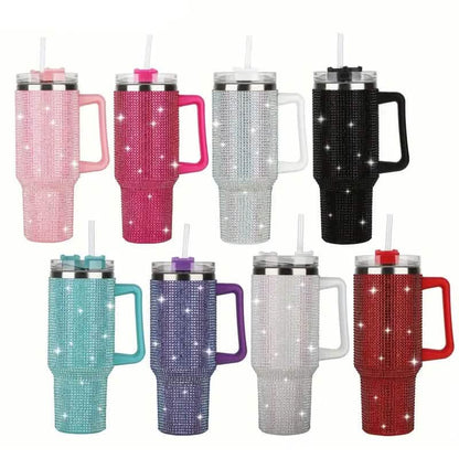 40 Oz Super Sparkly Rhinestone Bling Tumbler