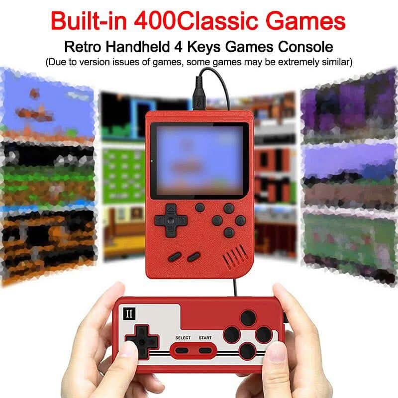 400-In-1 Handheld Portable Video Game Console