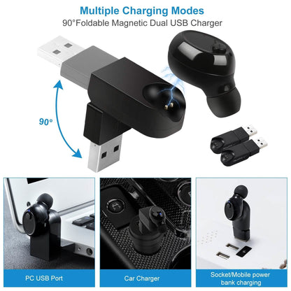 4.1 Magnetic Single Charging Earbuds