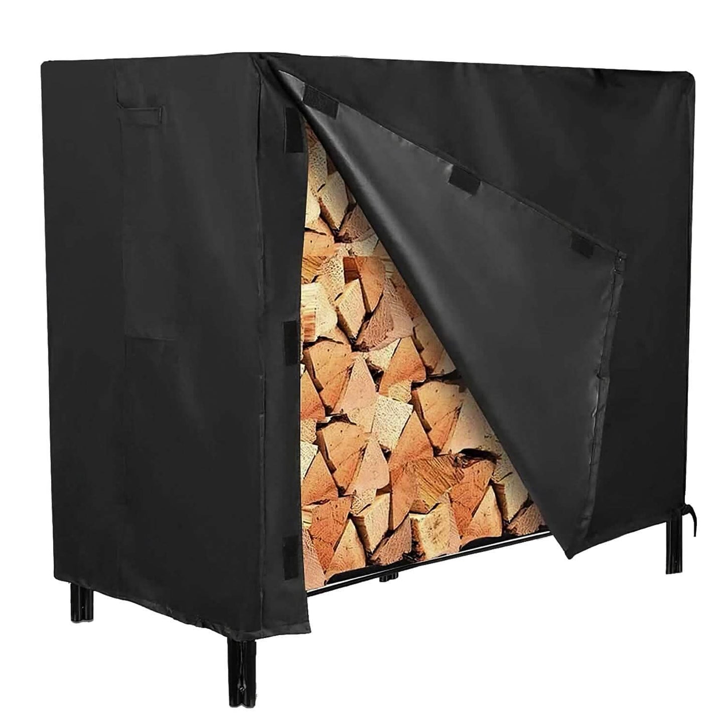 420D Oxford Fabric Firewood Rectangular Log Rack Cover