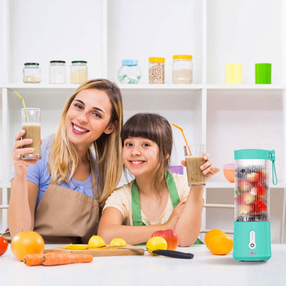 450ml Rechargeable Fruit Blender with 6 Blades