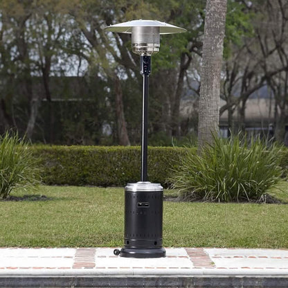 46,000 BTU Outdoor Propane Patio Heater with Wheels