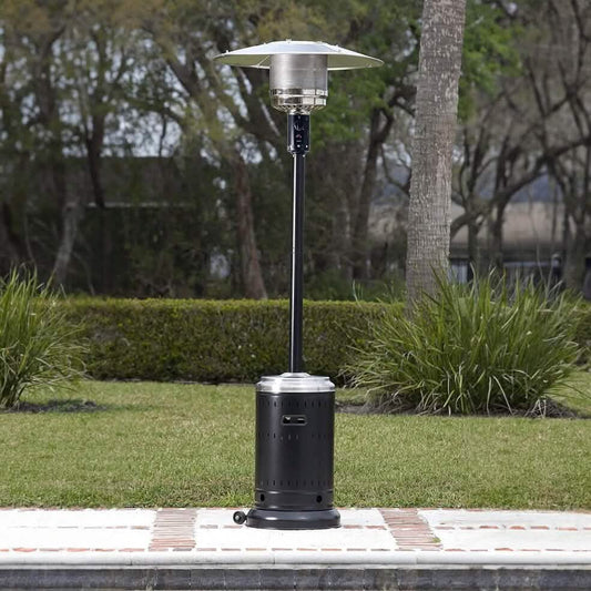 46,000 BTU Outdoor Propane Patio Heater with Wheels