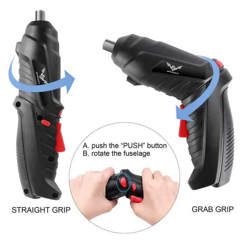 47-Piece Set: 3.6V Mini Household Electric Drill Power Tools