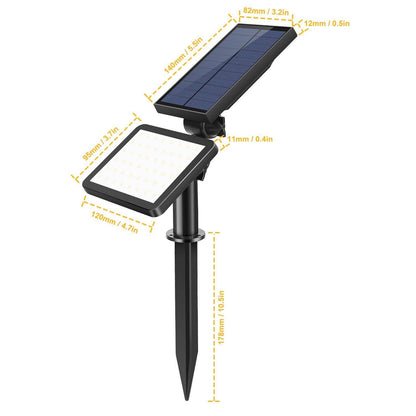 48 LED Solar Spotlight Outdoor