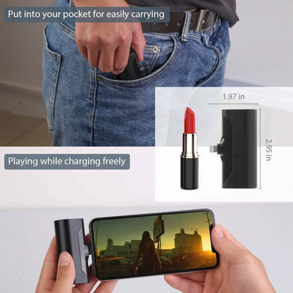4800 mAh Mini Portable Power Bank
