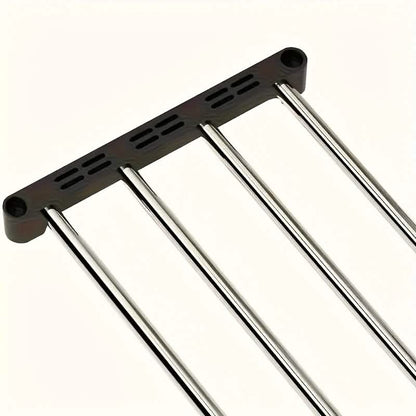 7-Tier Iron Shoe Rack – Space-Saving, Floor-Standing