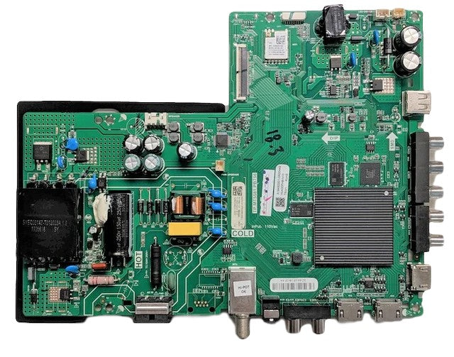 Vizio 60101-03237 Main Board / Power Supply 262701 for D43FX-F4