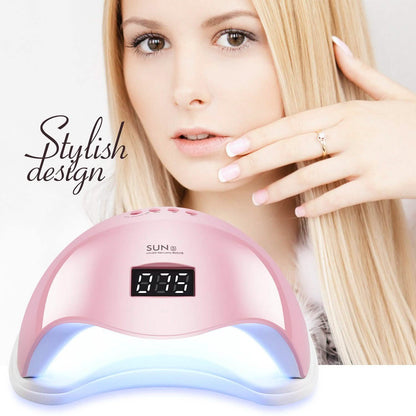 48W UV LED Gel Nail Lamp with 4 Timer
