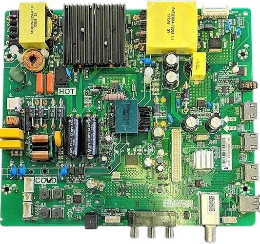 02-SQ353A-C009006 Toshiba Main Board/Power Supply, 02-SQ353A-C009006, TP.MS3553.PC785, 3MS553LCANA.02, 49D1630, 49L510U18