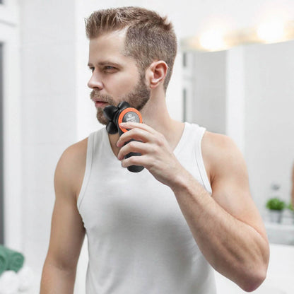 4D Electric Shavers Razor IPX7 Rechargeable Beard Trimmer