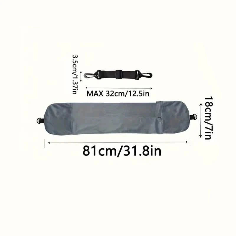 Travel Pillow & Organizer – Large, Polyester, Zipper, Machine Washable