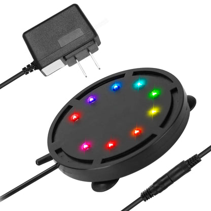 4in Multi-Colored LED Aquarium Air Bubble Lamp