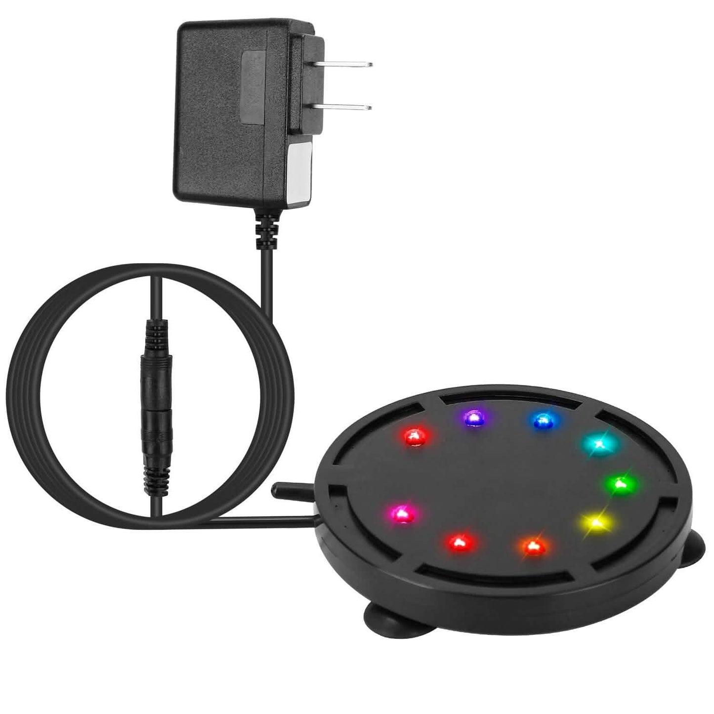4in Multi-Colored LED Aquarium Air Bubble Lamp