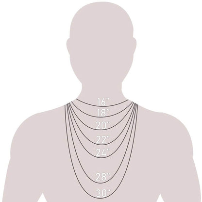 14K Yellow Gold Rope Diamond Cut Chain Necklace