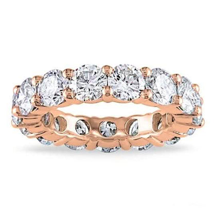 4MM Round Luxury Eternity Band