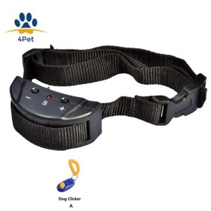 4Pet Advanced No Bark Dog Training Collar with Clicker