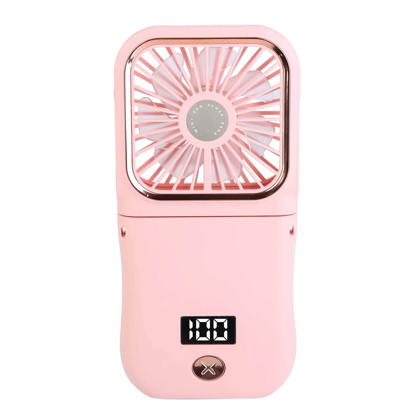 5-in-1 Folding Rechargeable Hands Free Mini Fan