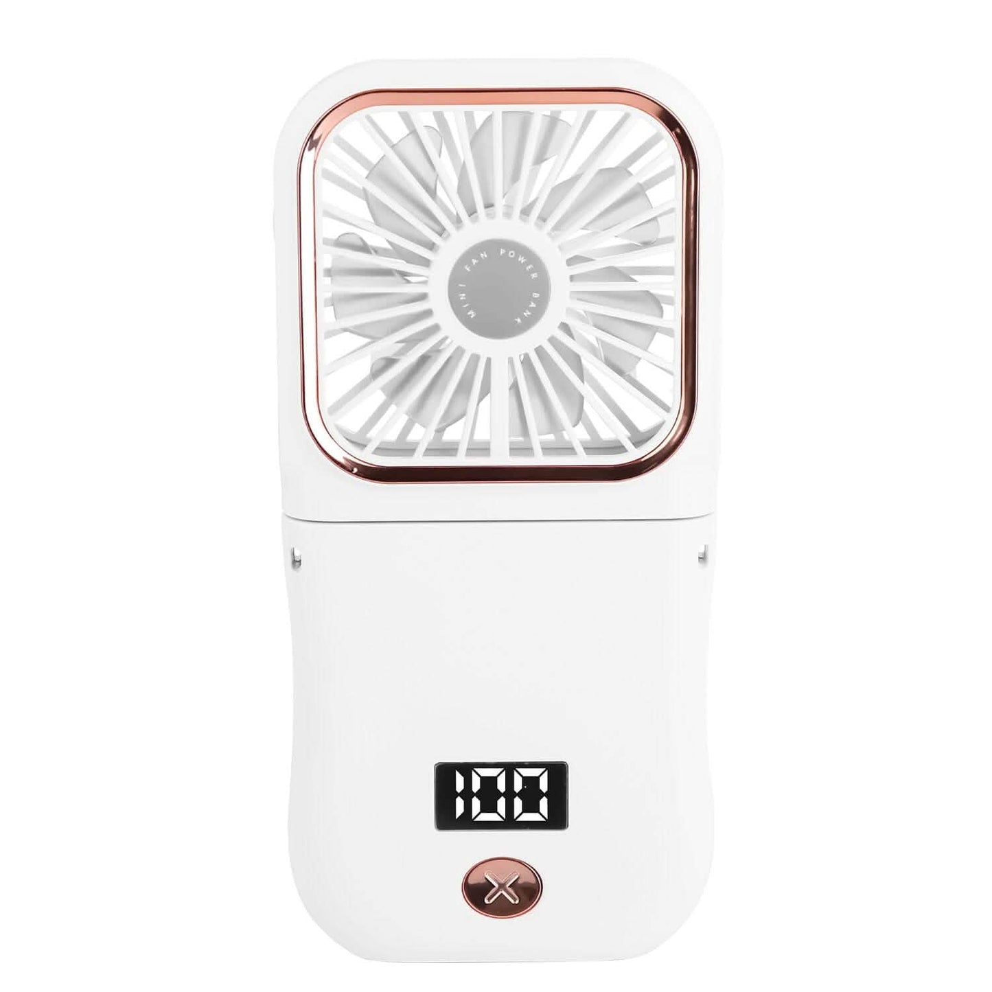 5-in-1 Folding Rechargeable Hands Free Mini Fan