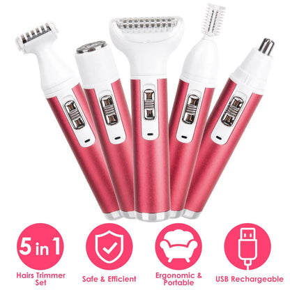 5-in-1 Lady Electric Razor
